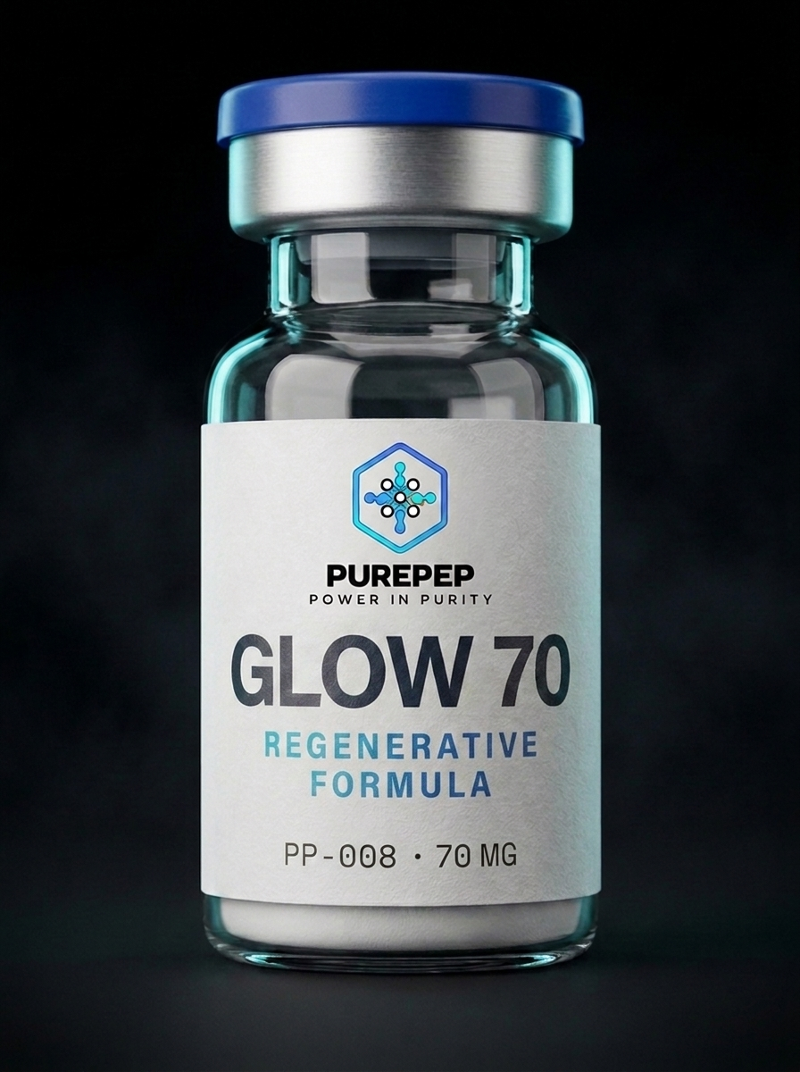 GLOW 70 vial